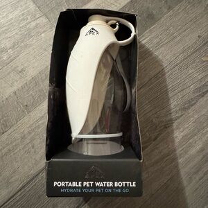 Apex Travel Pet Water Bottle - Cream